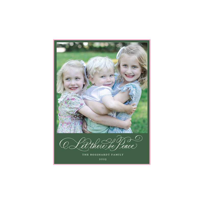 Jane Engraved Small Holiday Card