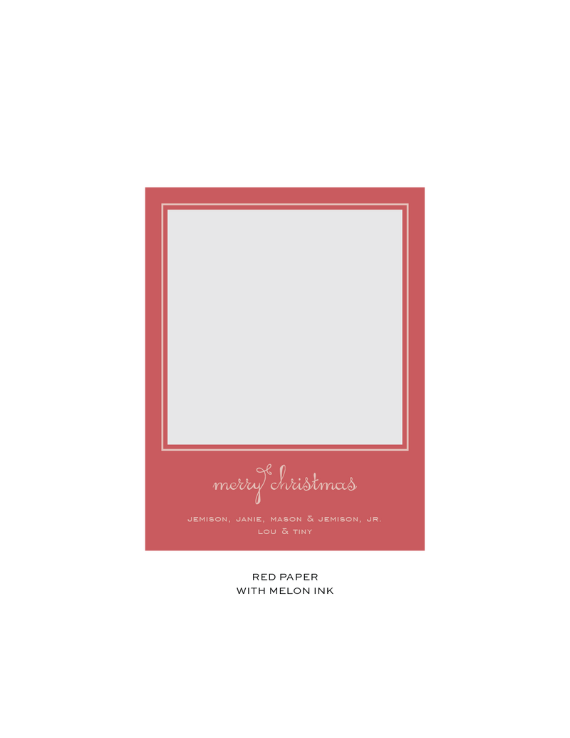 Janie Luxe Holiday Card