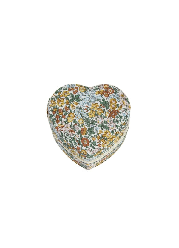 Liberty Heart Travel Jewelry Case, Penstemon Road