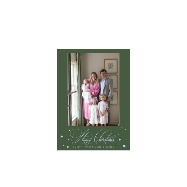 Keaton Classic Printed Petite Holiday Card