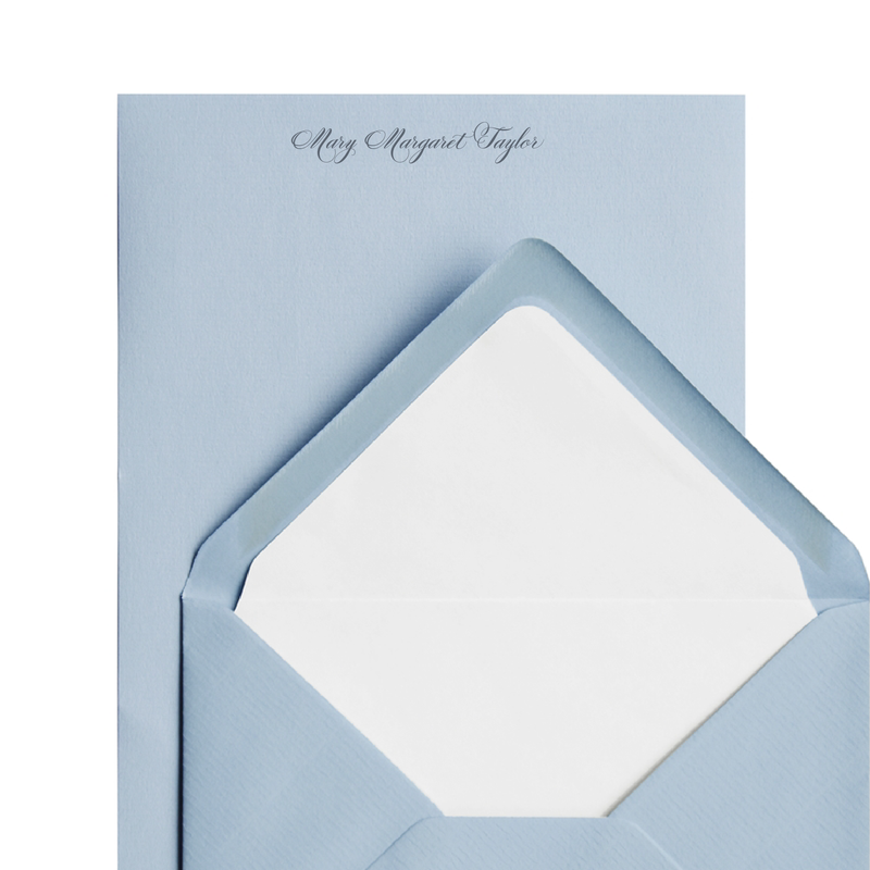 Laid Paper Sheets Stationery Set