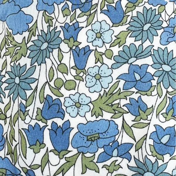 Blue Poppy & Daisy Liberty Cases