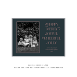 Luna Medium Luxe Holiday Card