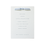 Camden Ribbon Baby Shower Invitation
