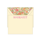 Flora Luxe Engraved Note
