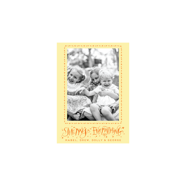 Mayfair Classic Printed Petite Holiday Card