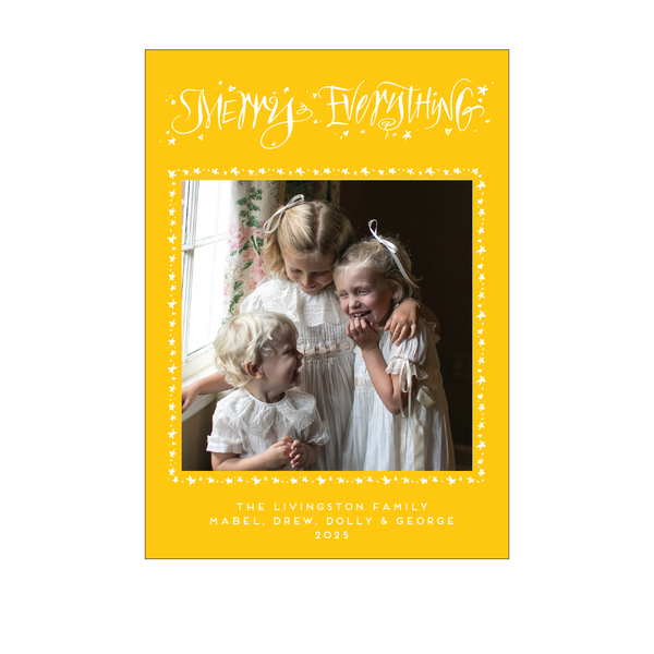 Mayfair Classic Printed Medium Holiday Card