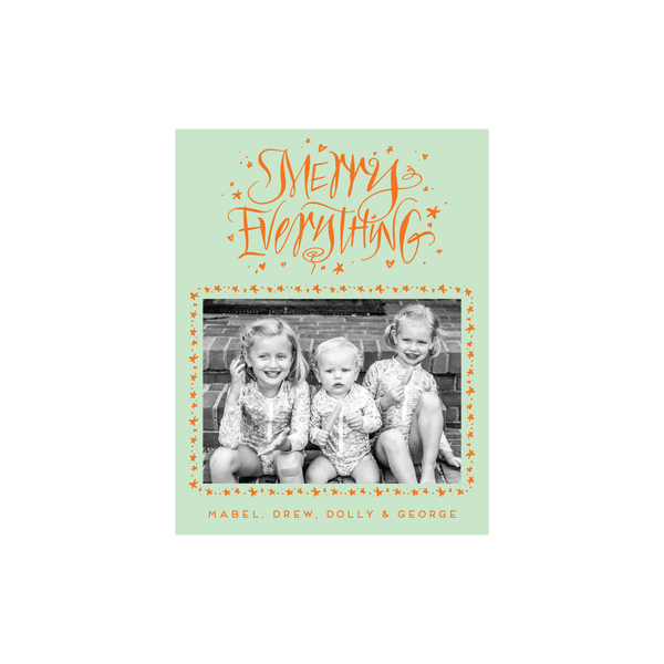 Mayfair Classic Printed Small Holiday Card