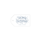 Ansley Luggage Letterpress Holiday Gift Tag