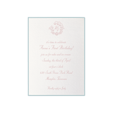 Mayfair Motif Birthday Invitation