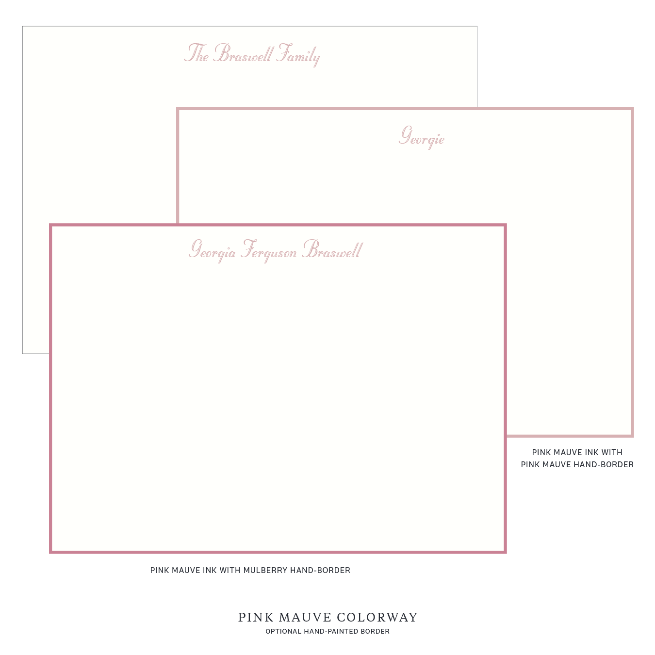 Mayfair Laid Paper Notecard