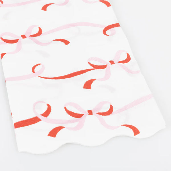 Ribbon & Bow Guest Towels