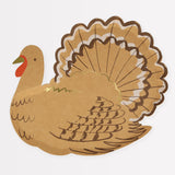 Thanksgiving Turkey Shape Plates