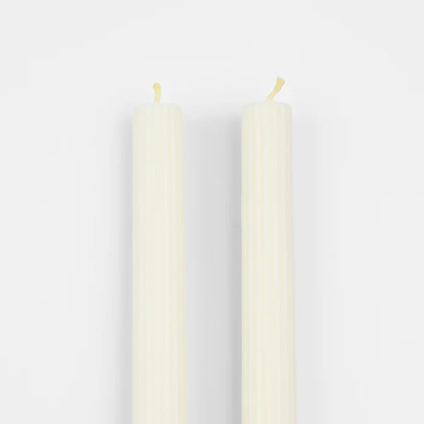 Ivory Table Candles