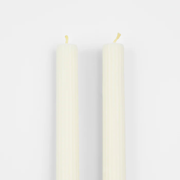 Ivory Table Candles