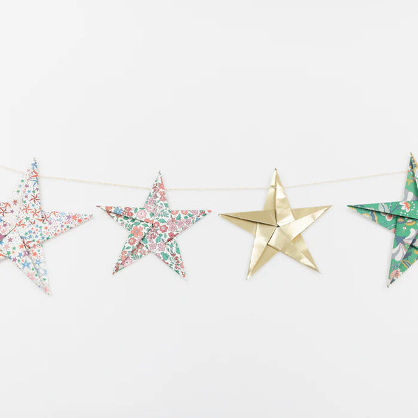 Liberty Origami Star Garland