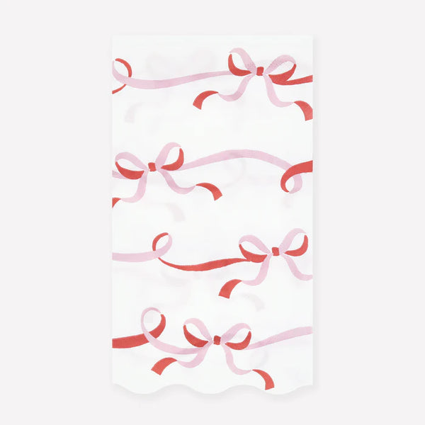 Ribbon & Bow Guest Towels