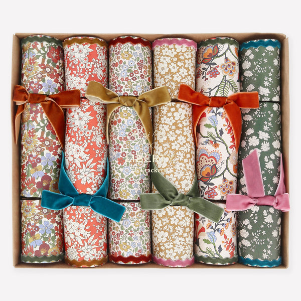 Fall Crackers with Velvet Bows
