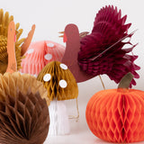 Thanksgiving Honeycomb Decorations Set