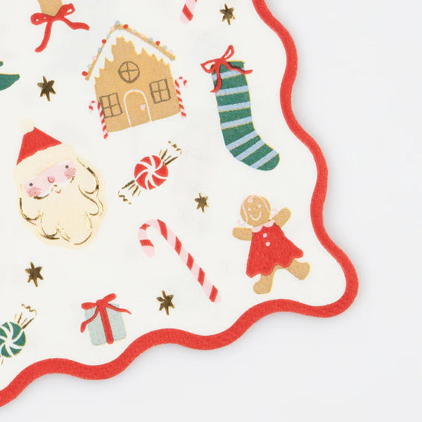 Jolly Christmas Cocktail Napkins