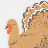 Thanksgiving Turkey Shape Napkins