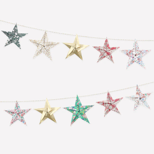 Liberty Origami Star Garland