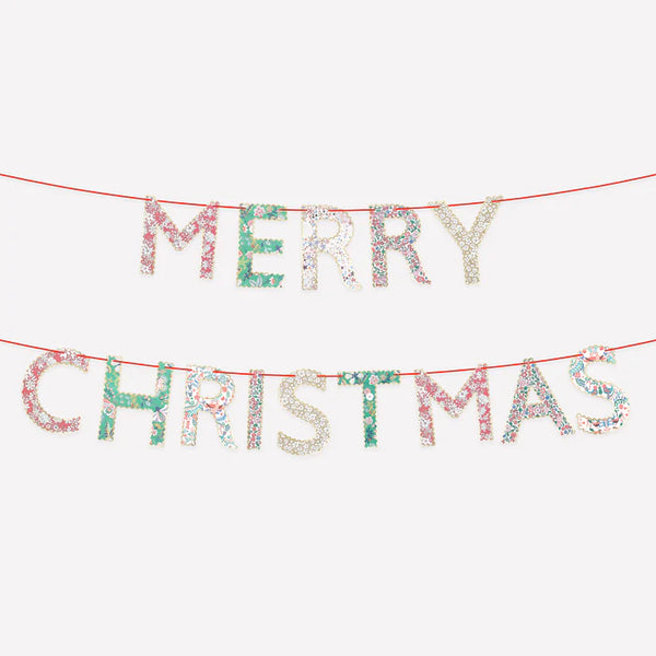 Liberty Merry Christmas Garland