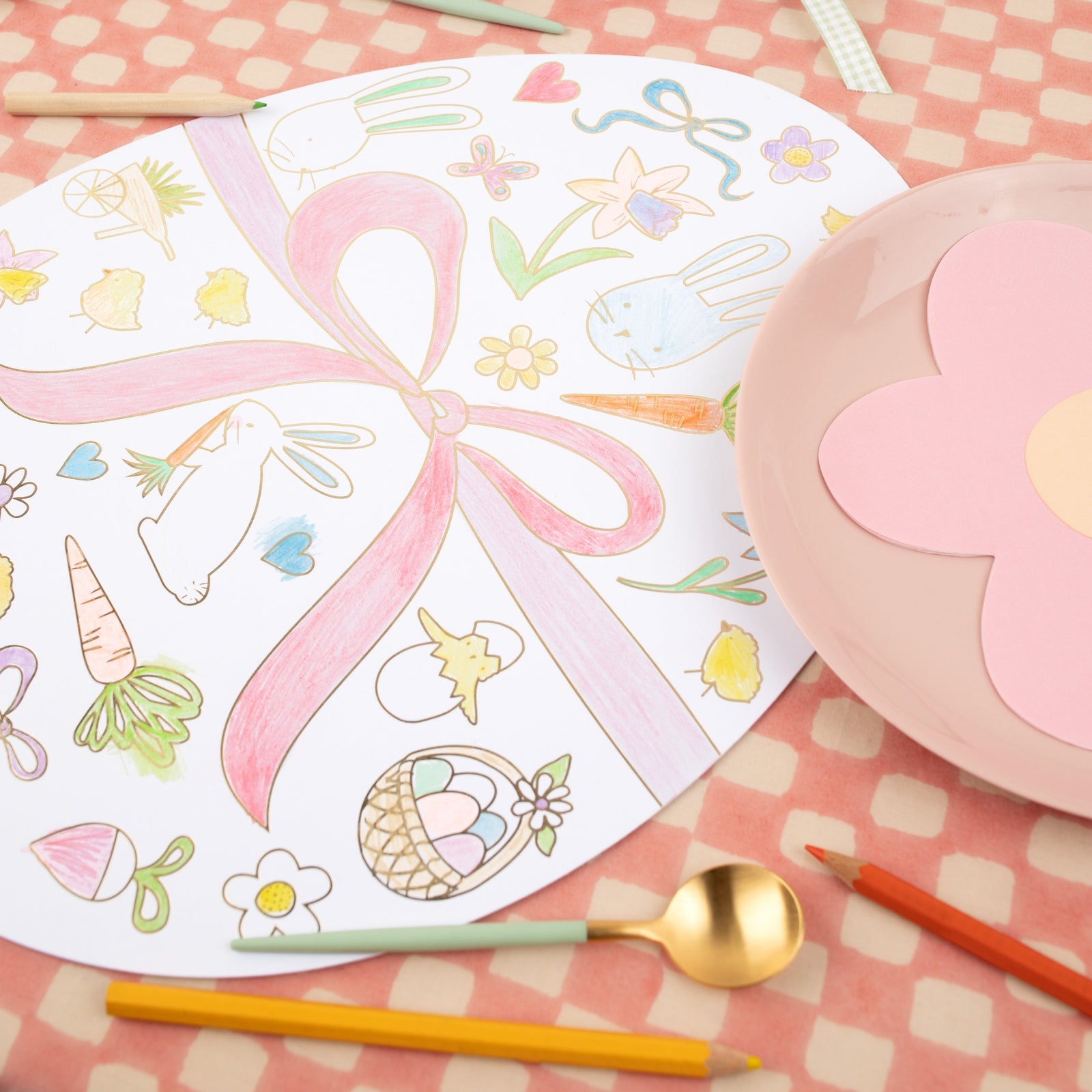 Color-On Easter Placemats