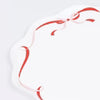 Ribbon Bow Dinner Plates