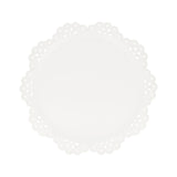 Broderie Anglaise Lace White Paper Side Plates