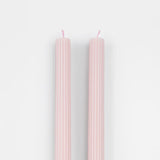 Cotton Candy Pink Table Candles