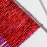 Red & Pink Tinsel Fringe Garland