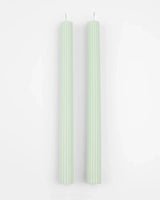 Sea Foam Green Table Candles