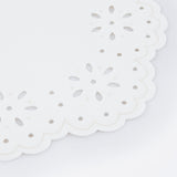 Broderie Anglaise Lace White Paper Napkins