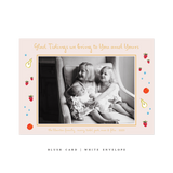 Melba Medium Horizontal Classic Printed Holiday Card