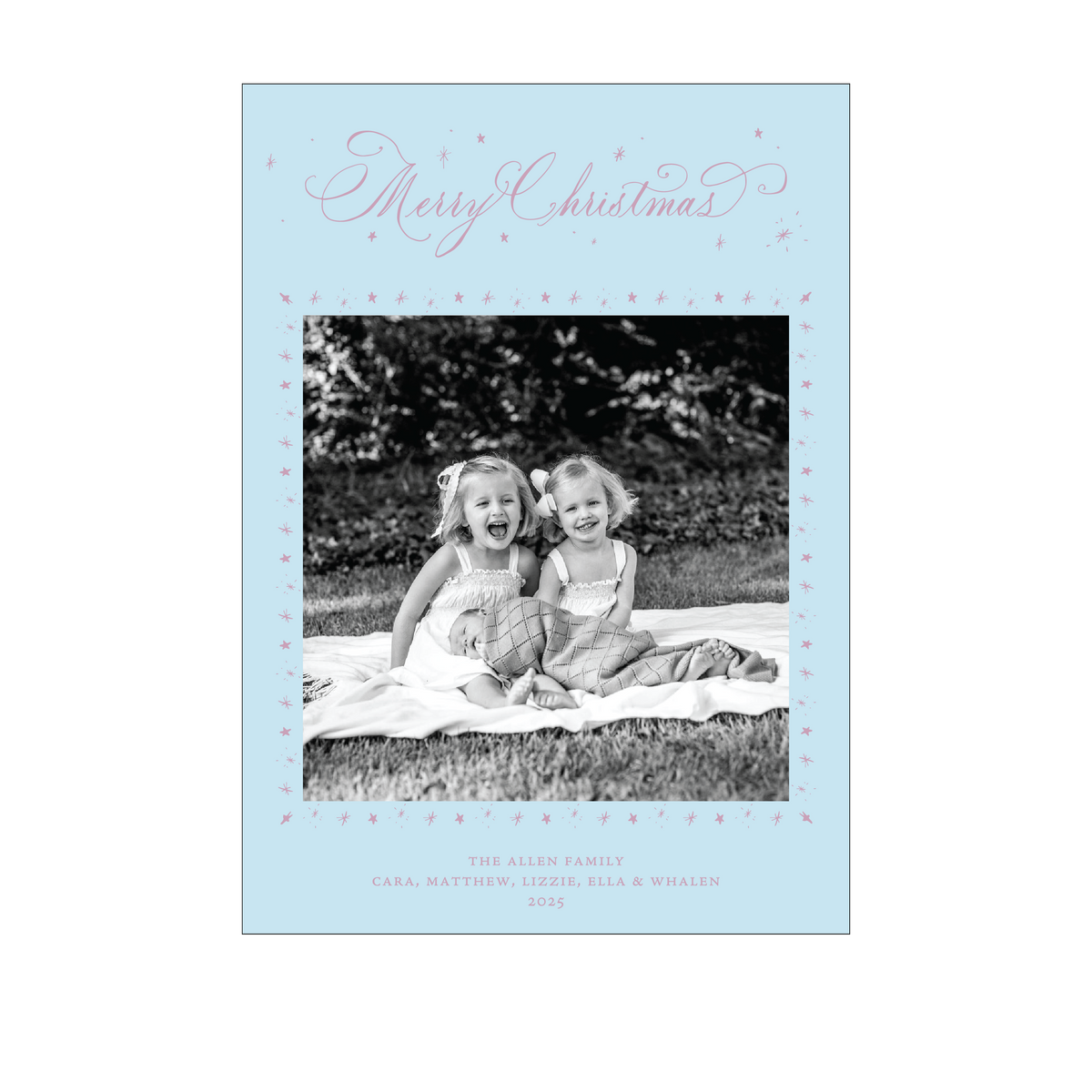 Middleton Classic Flat Print Holiday Card, Large (Archive)