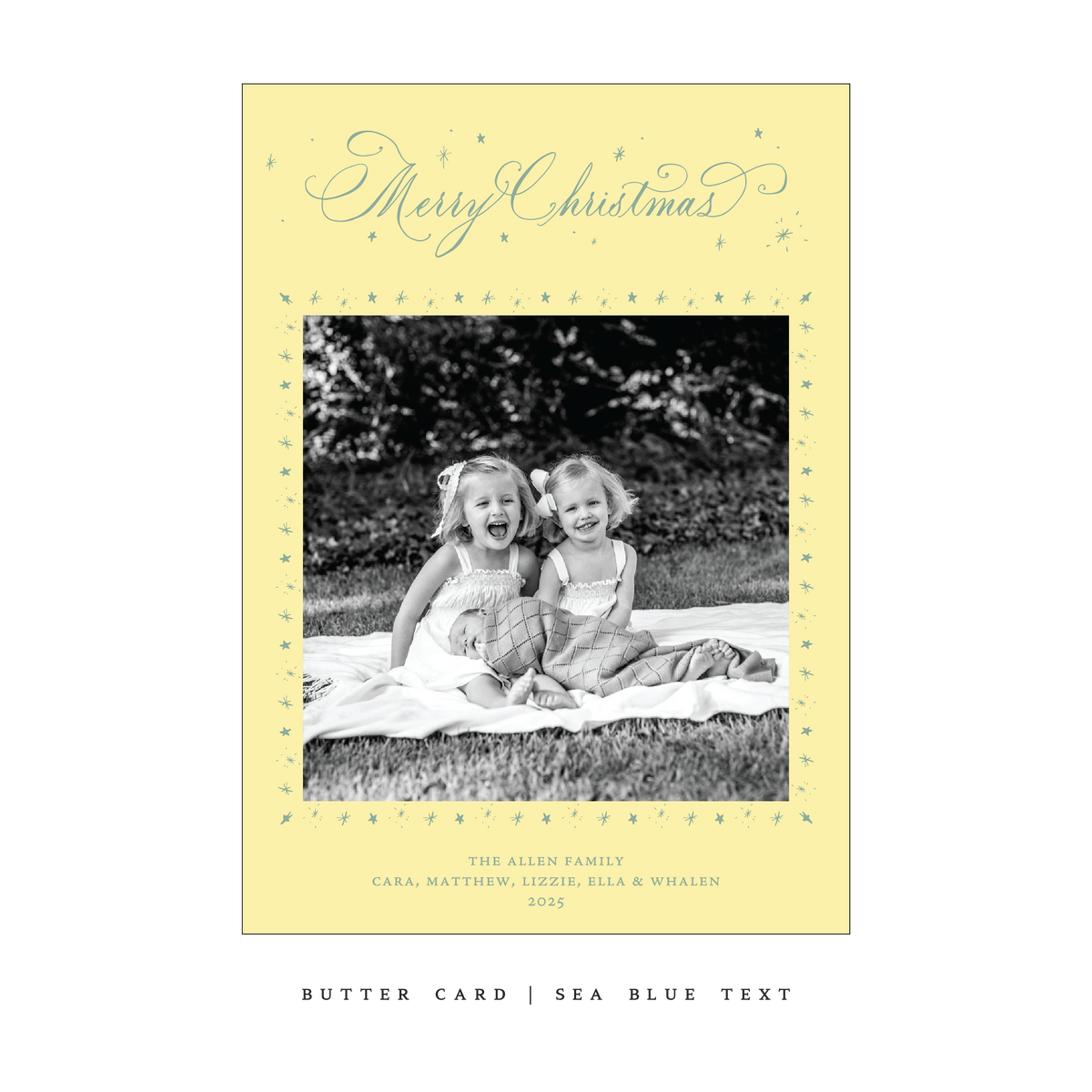 Middleton Classic Flat Print Holiday Card, Large (Archive)