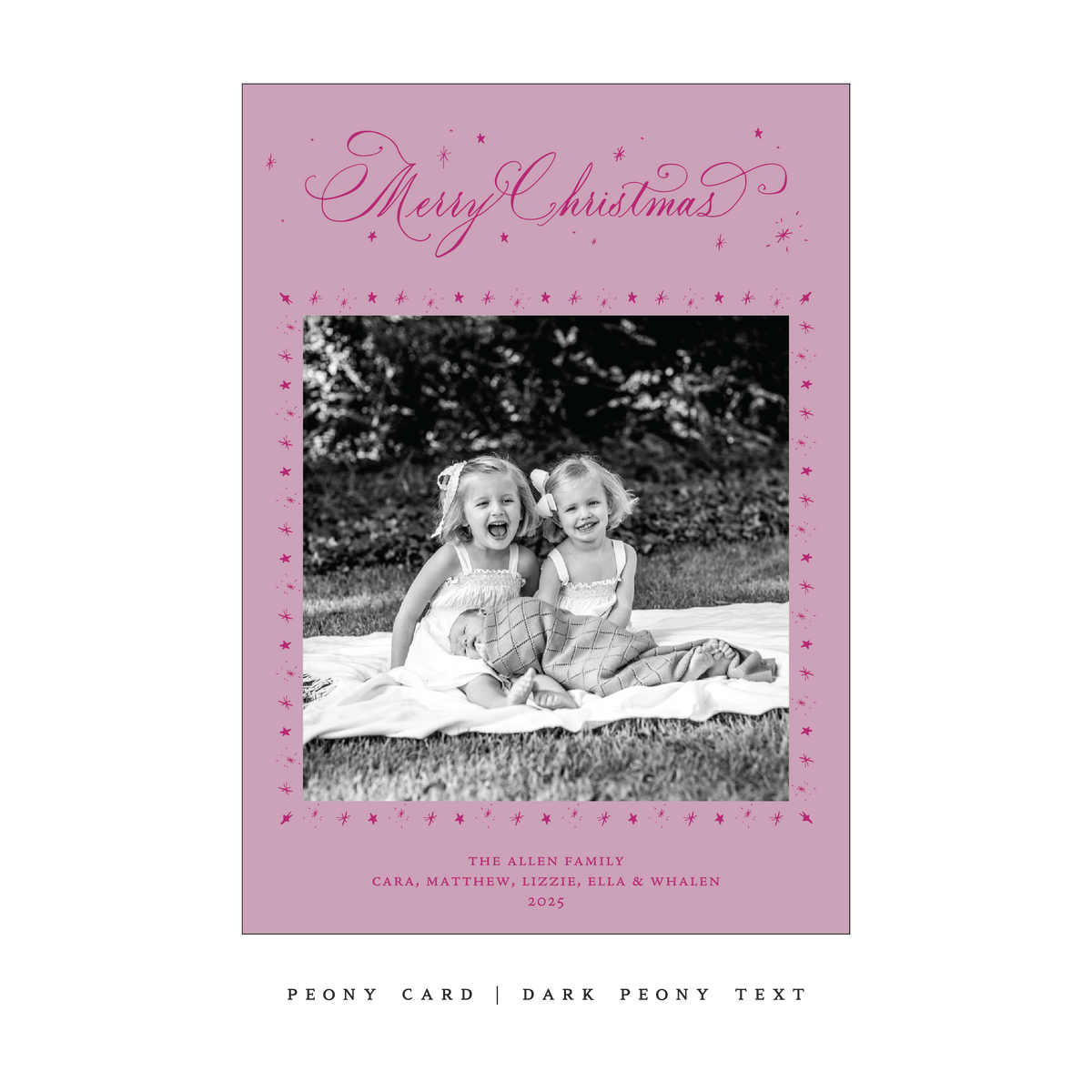 Middleton Classic Flat Print Holiday Card, Large (Archive)