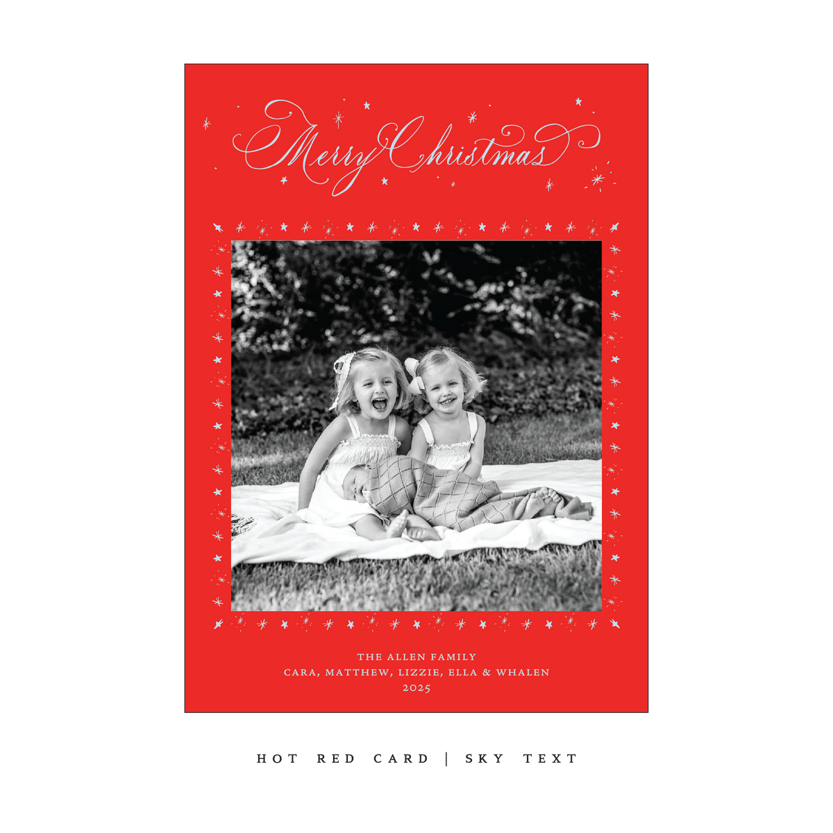 Middleton Classic Flat Print Holiday Card, Large (Archive)