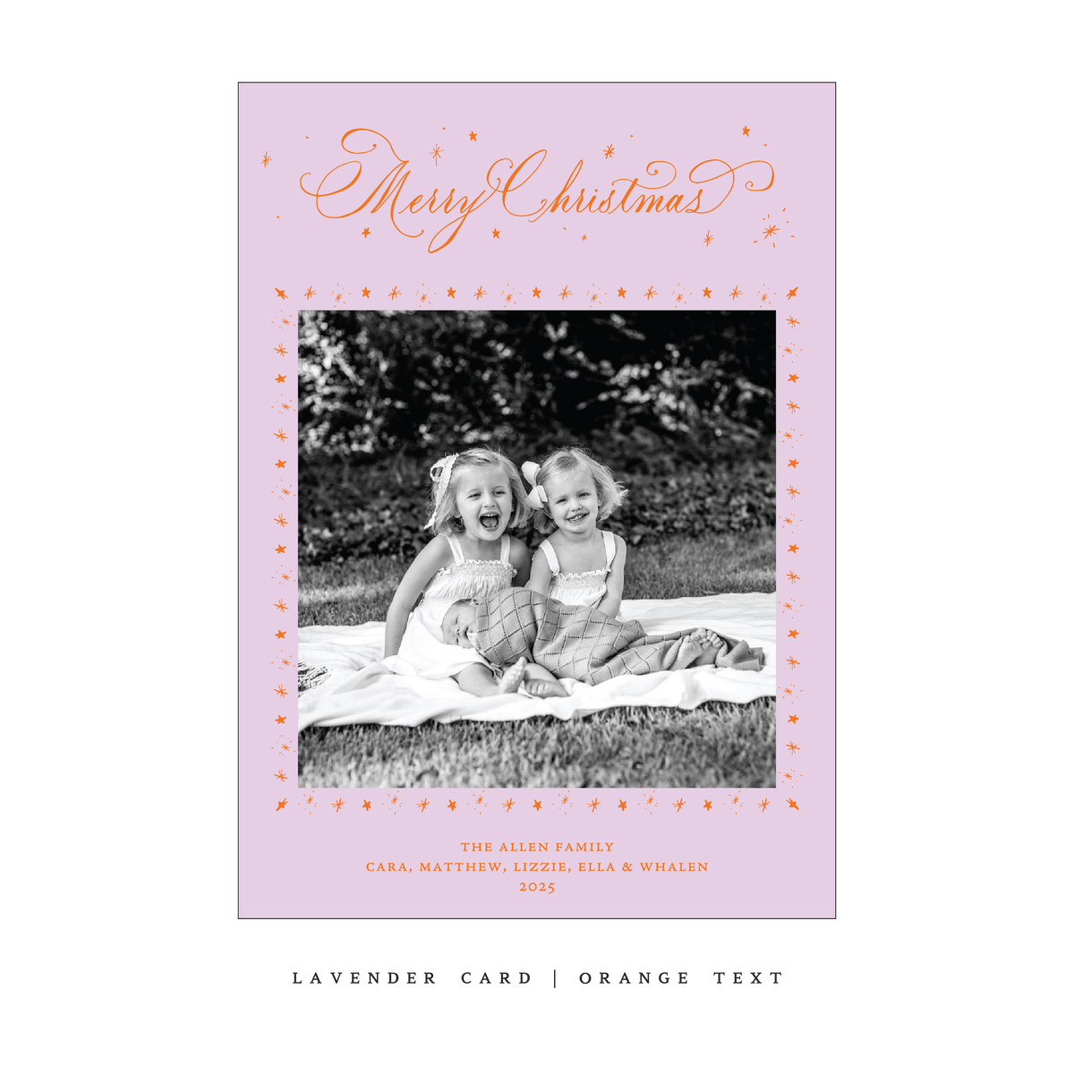 Middleton Classic Flat Print Holiday Card, Large (Archive)