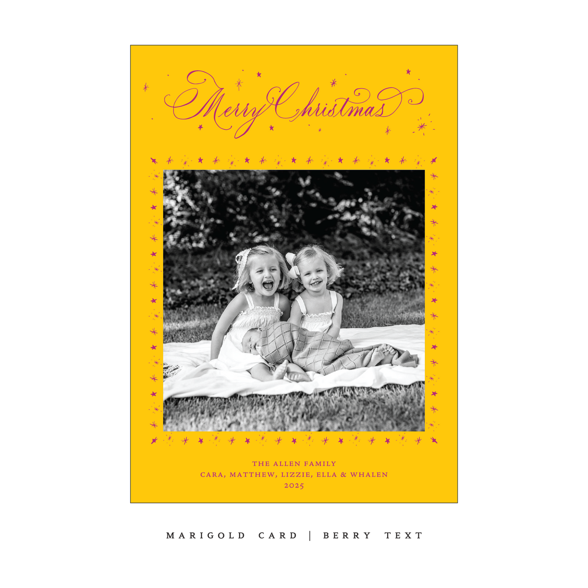 Middleton Classic Flat Print Holiday Card, Large (Archive)