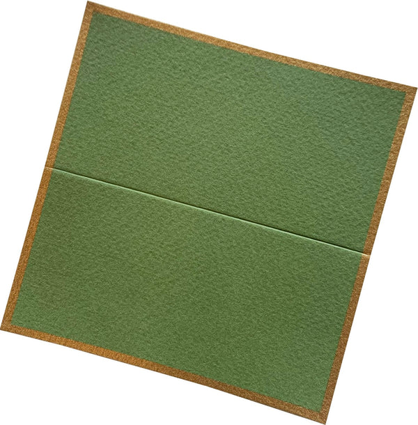 Moss Tented Placecards