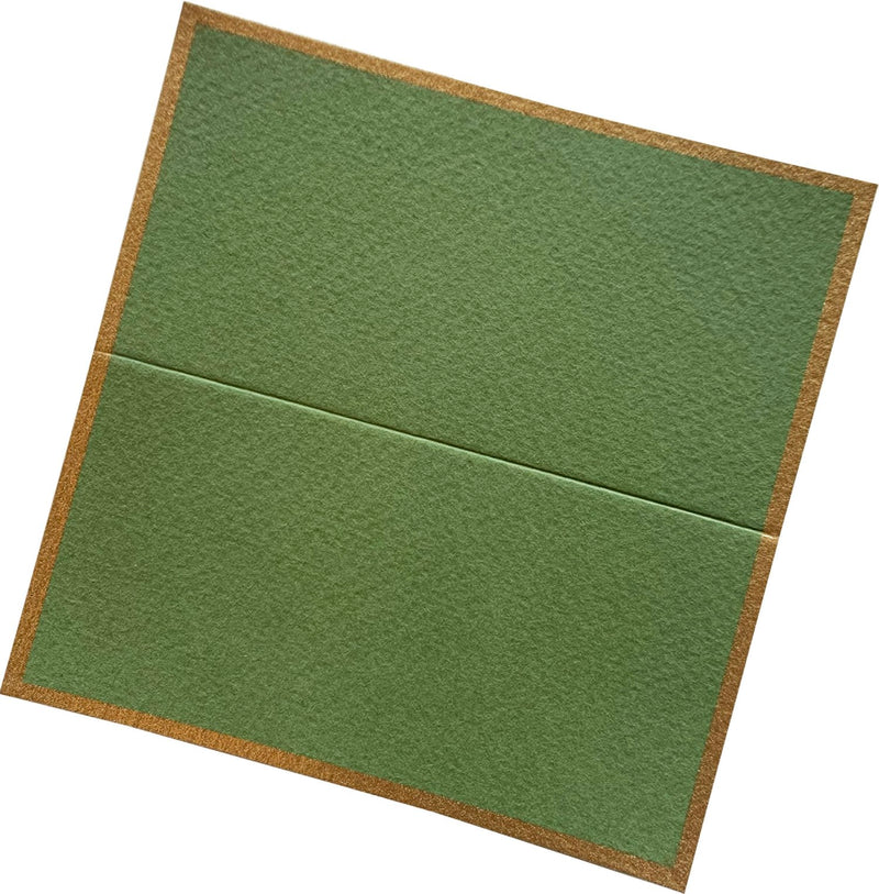 Moss Tented Placecards