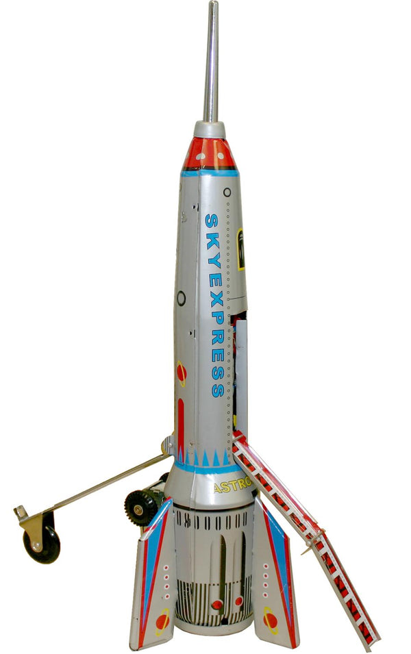 Sky Express Rocket Tin Toy