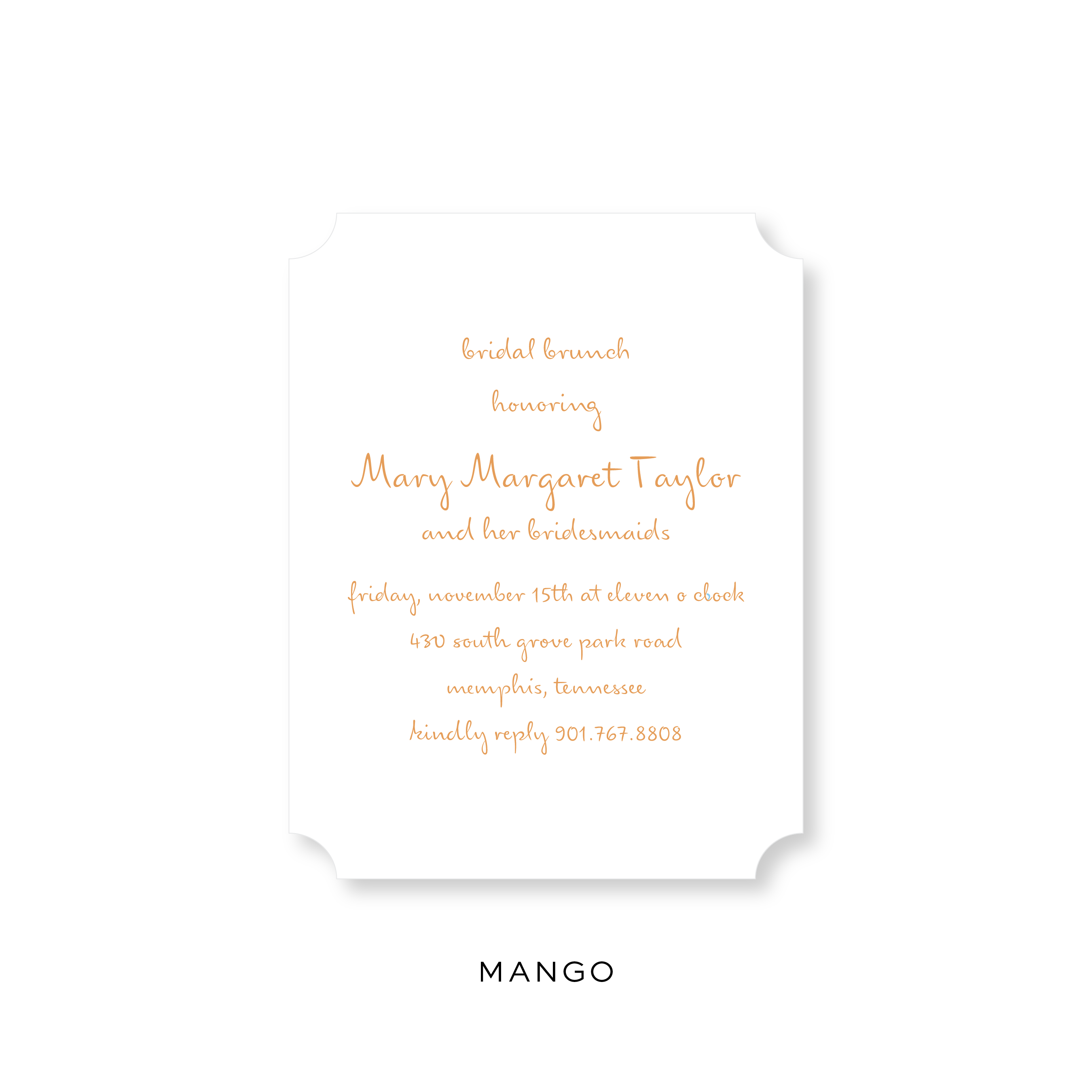 Nell Bridal Invitation
