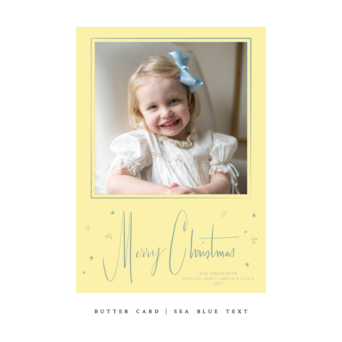 Norcross Classic Flat Print Holiday Card, Large (Archive)