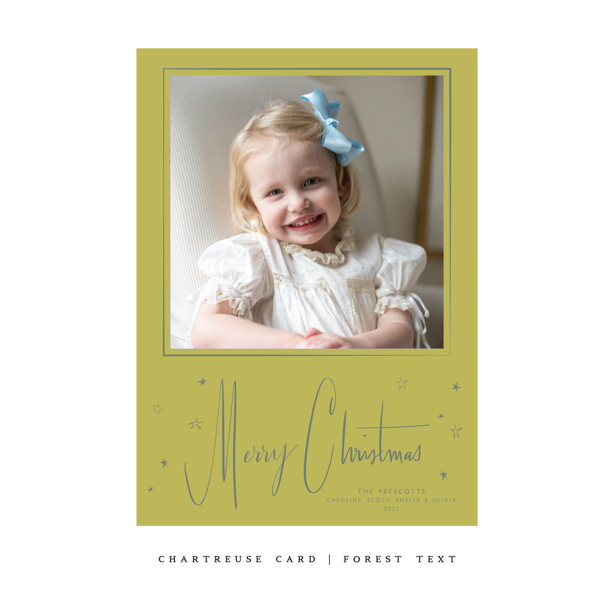 Norcross Classic Flat Print Holiday Card, Large (Archive)