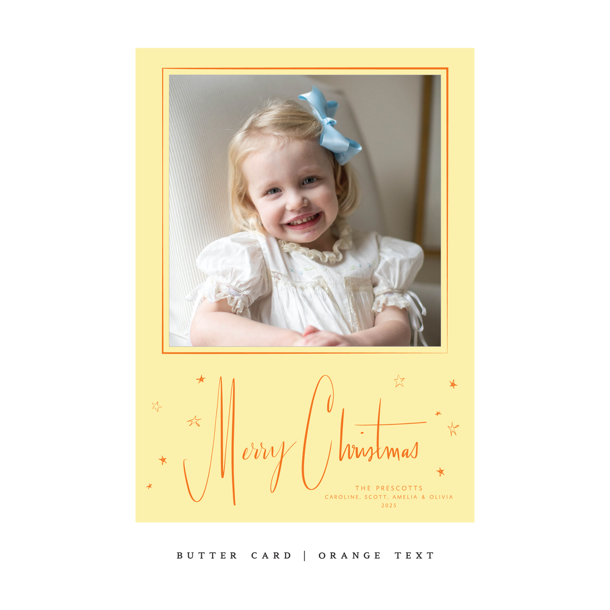 Norcross Classic Flat Print Holiday Card, Large (Archive)