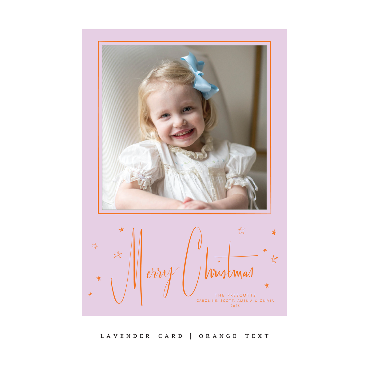Norcross Classic Flat Print Holiday Card, Large (Archive)