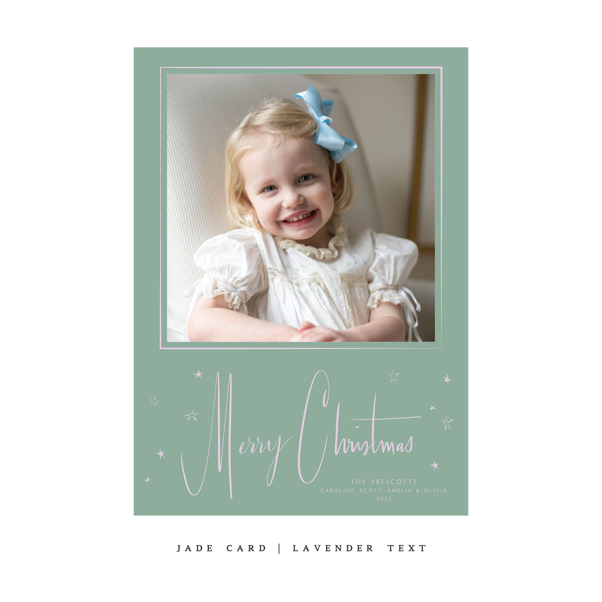 Norcross Classic Flat Print Holiday Card, Large (Archive)